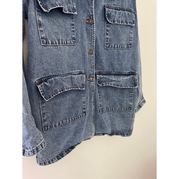 Lioness Oversized Denim Jacket - Picture 4 of 8